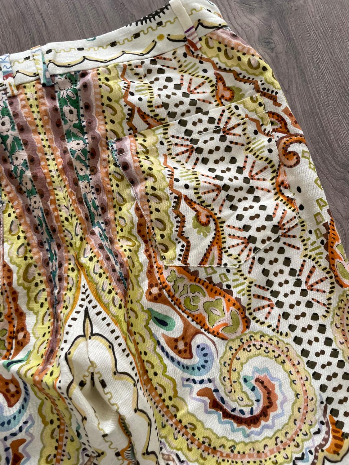 PRINTED FLARED PANTS - Image 3
