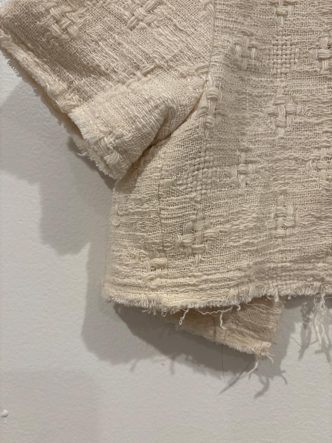 STRUCTURED FRAYED BLAZER - Image 3