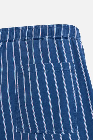 STRIPED RELAXED FIT TROUSERS - Stripes by Zara - Image 9