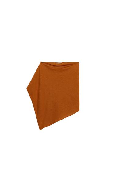 RUSTIC BANDEAU TOP - Ochre by Zara