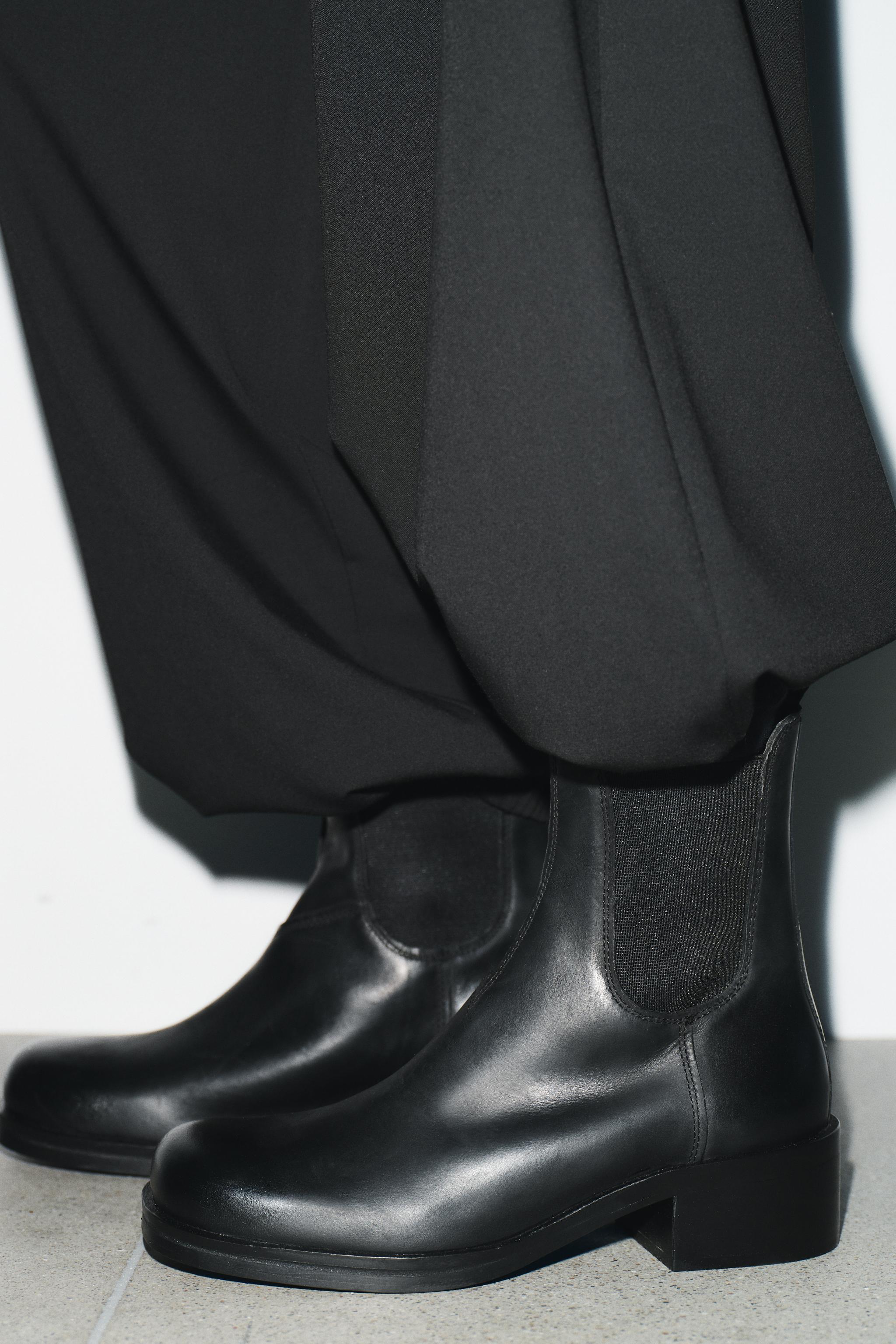 レディースチェルシーブーツ（サイドゴアブーツ） | ZARA 日本