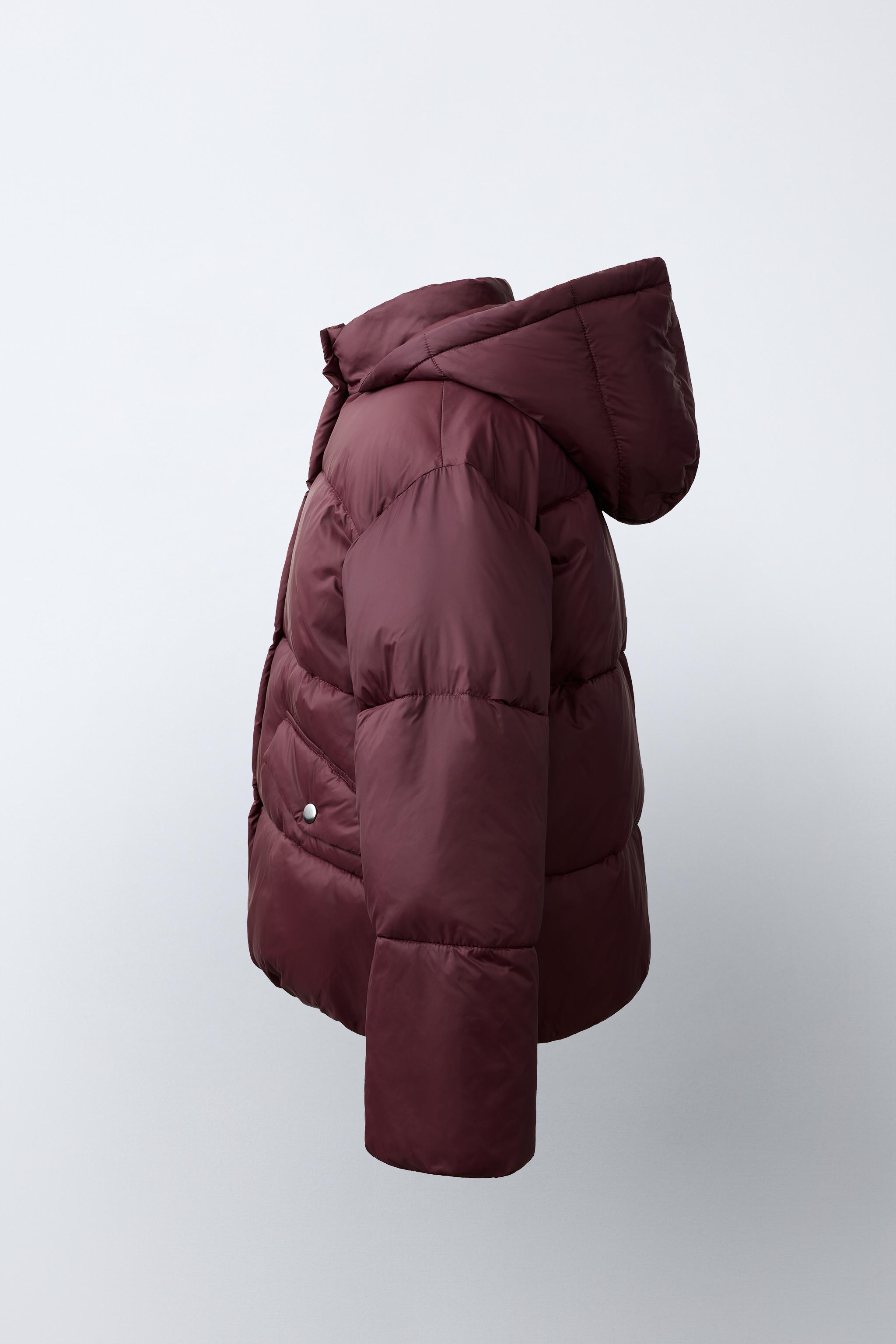 MANTEAU MATELASSÉ À CAPUCHE DÉPERLANT