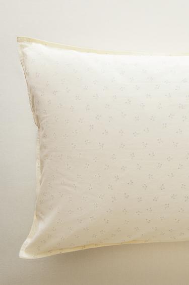 TAIE D’OREILLER ENFANT COTON MINIFLEUR - Bleuté de Zara - Image 5