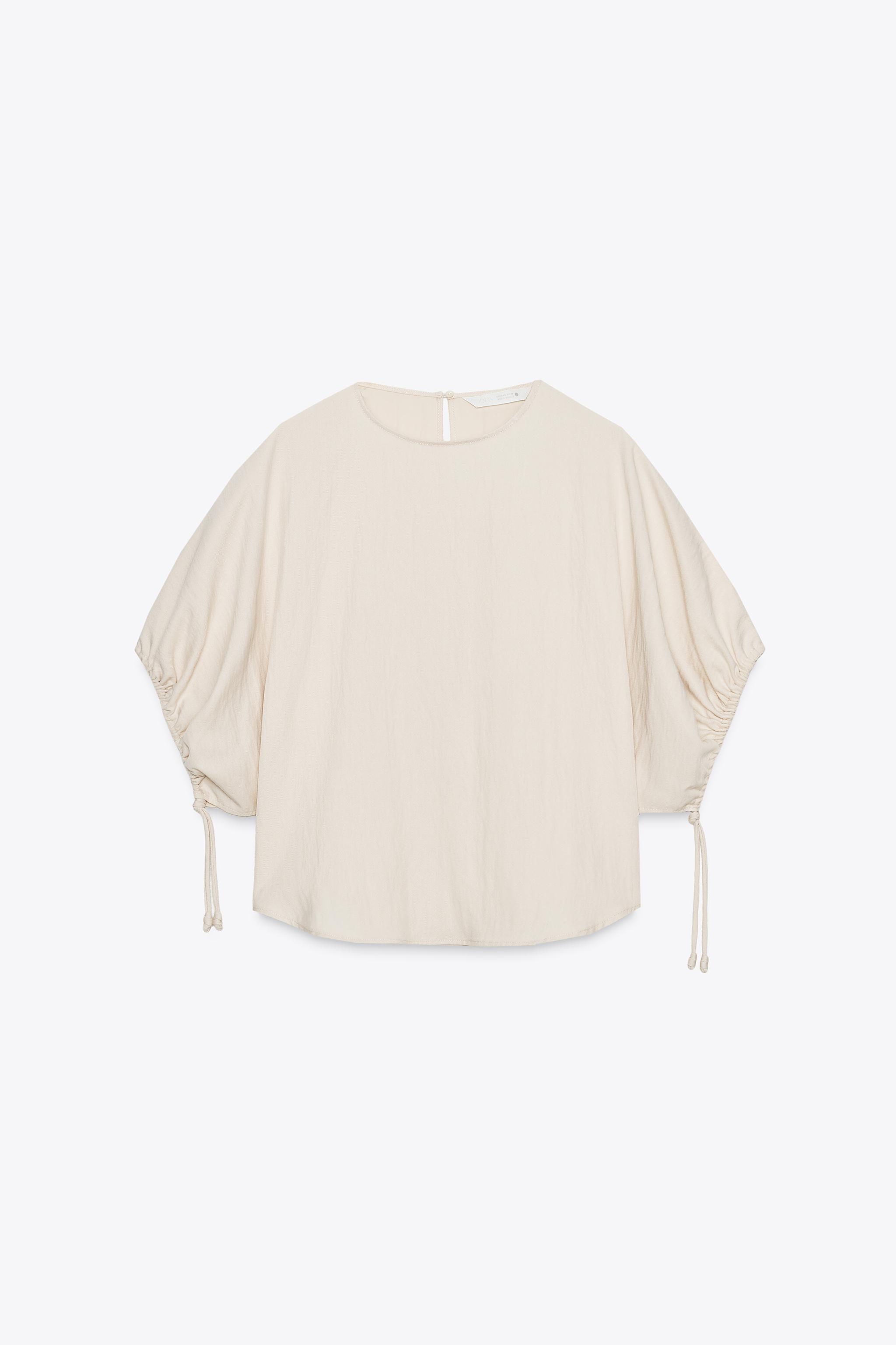 BLOUSE À MANCHES BOUFFANTES ZW COLLECTION
