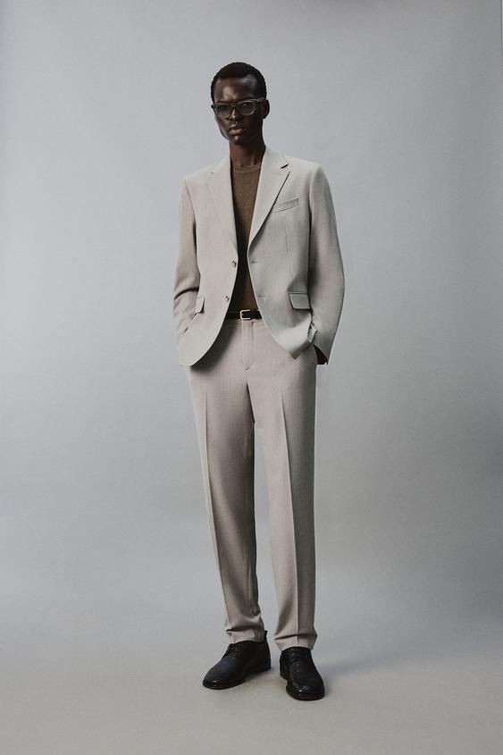 REGULAR FIT TEXTURED SUIT JACKET from Zara - $169