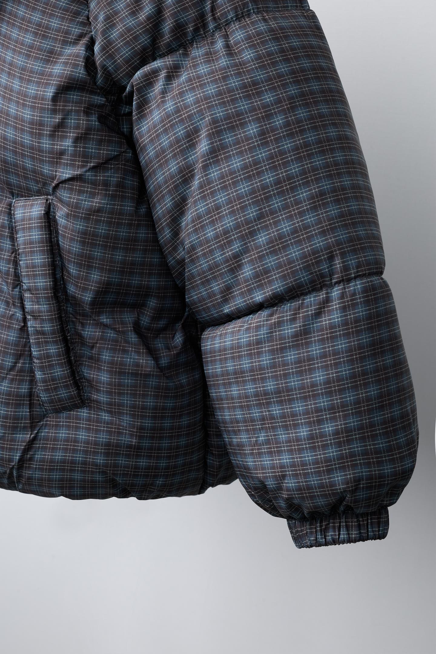 Детская куртка Zara Plaid Quilted, цвет: Серый — фото 7