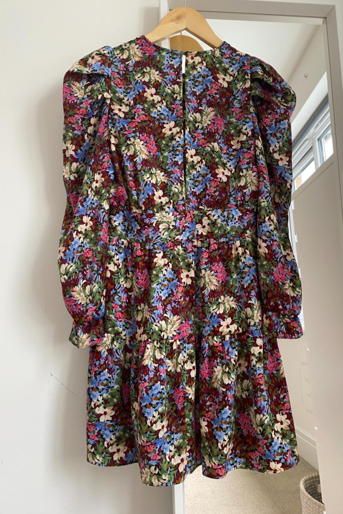 PRINTED MINI DRESS - Image 2