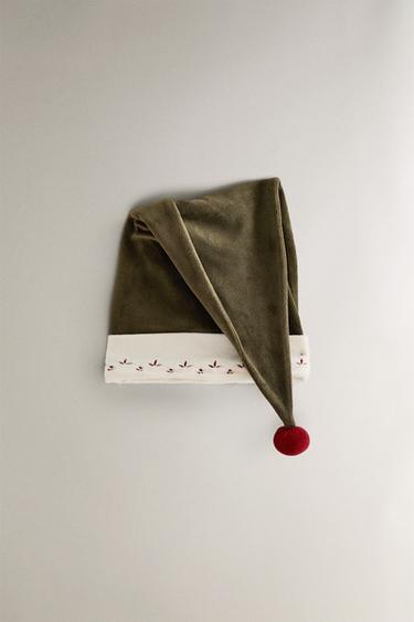 CHAPEAU ELFE ENFANT NOËL - Vert de Zara - Image 1