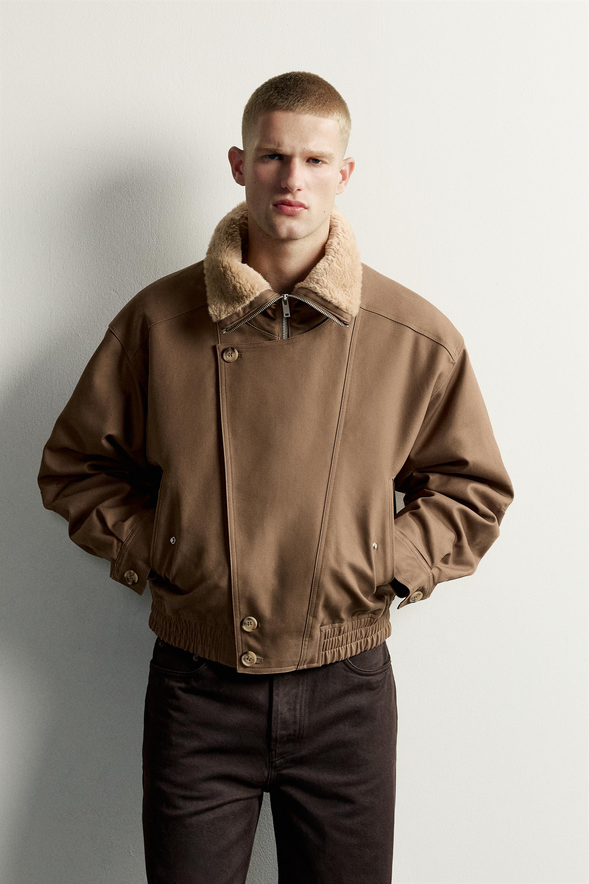 BLOUSON MATELASSÉ CROPPED FIT