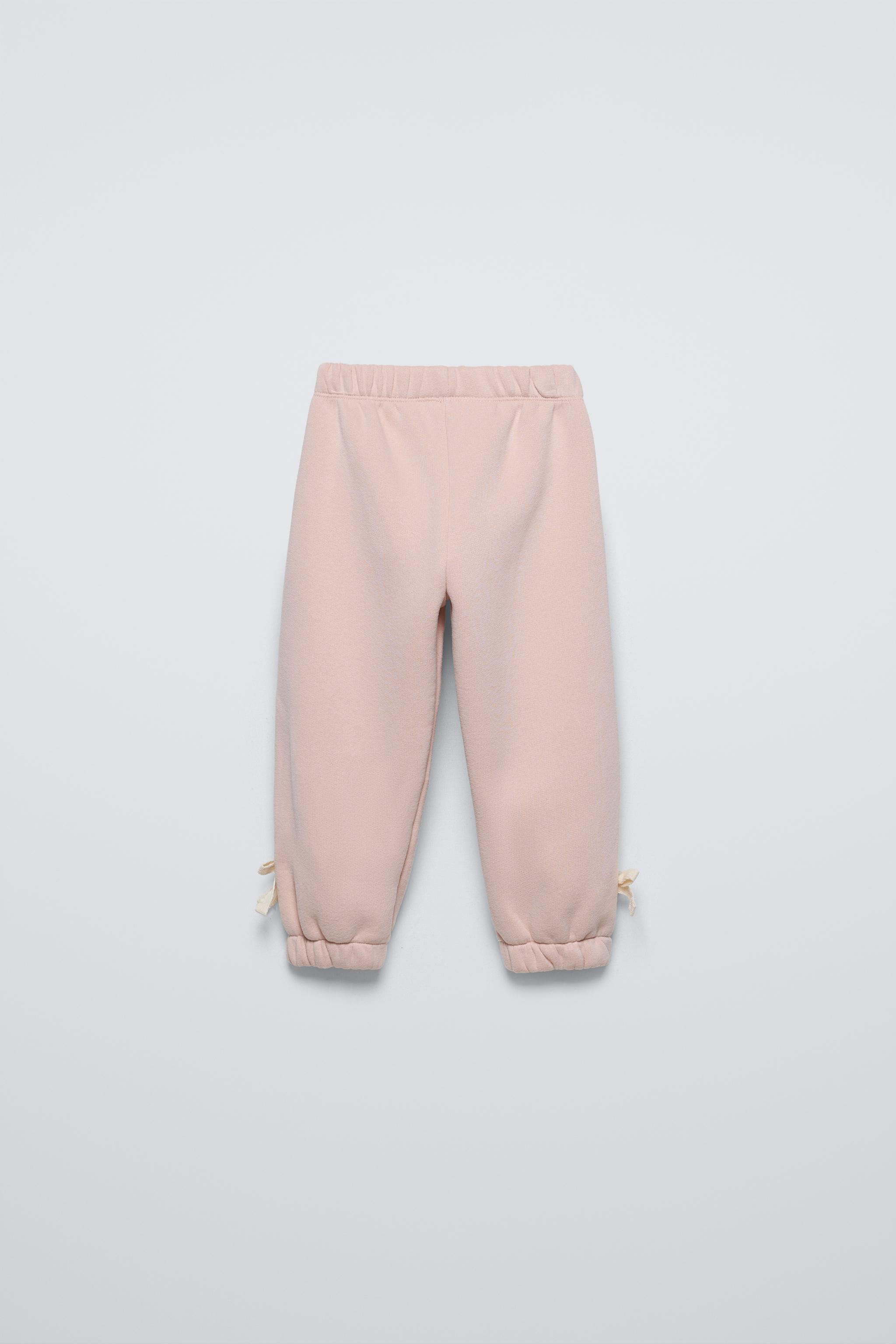 JOGGER PANTS WITH TIE BELT - Sand / Marl | ZARA United States
