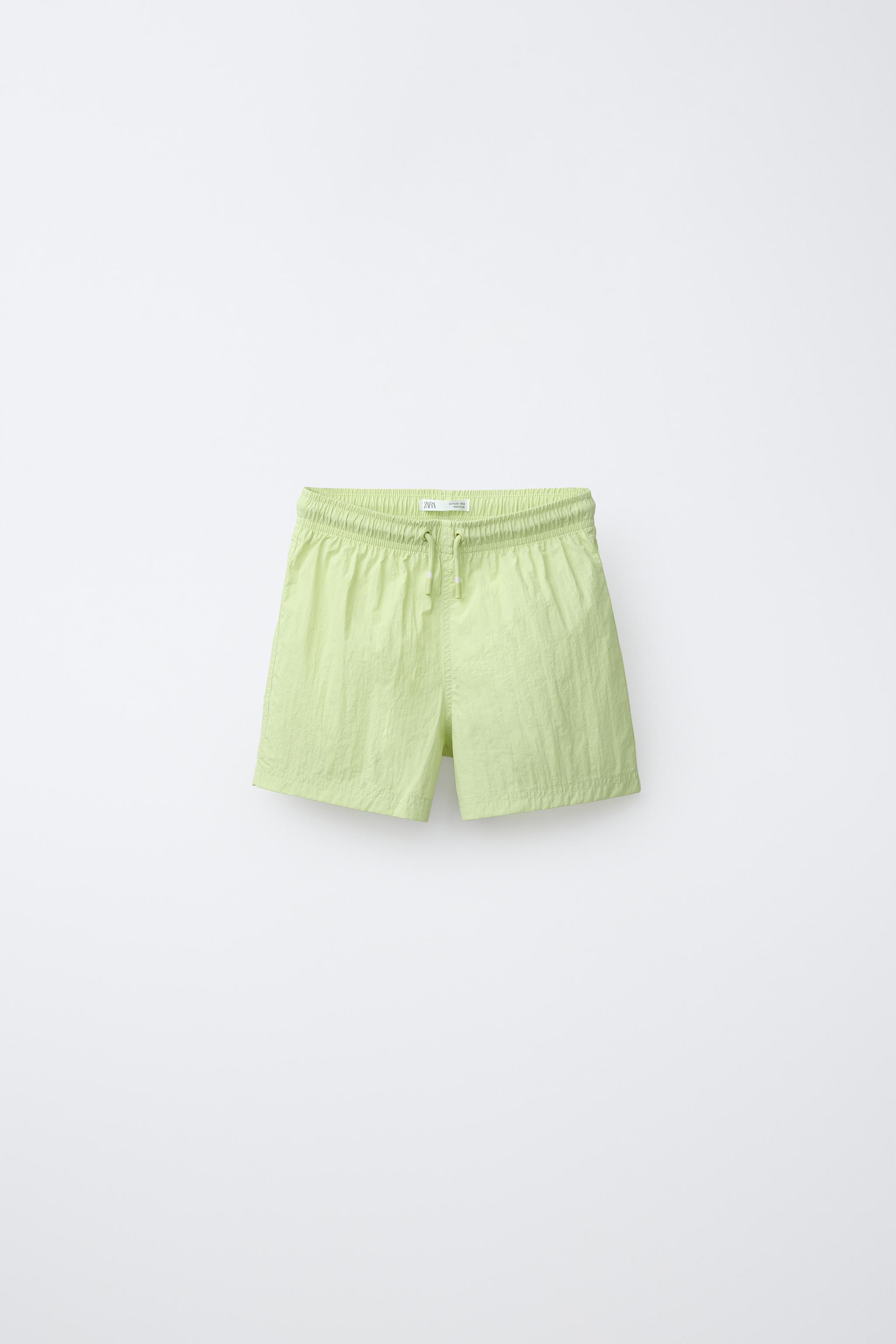AGES 6-14 / PLAIN SWIM SHORTS