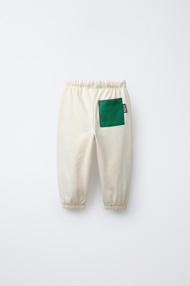 COLOUR BLOCK JOGGERS - Multicoloured by Zara - Image 1