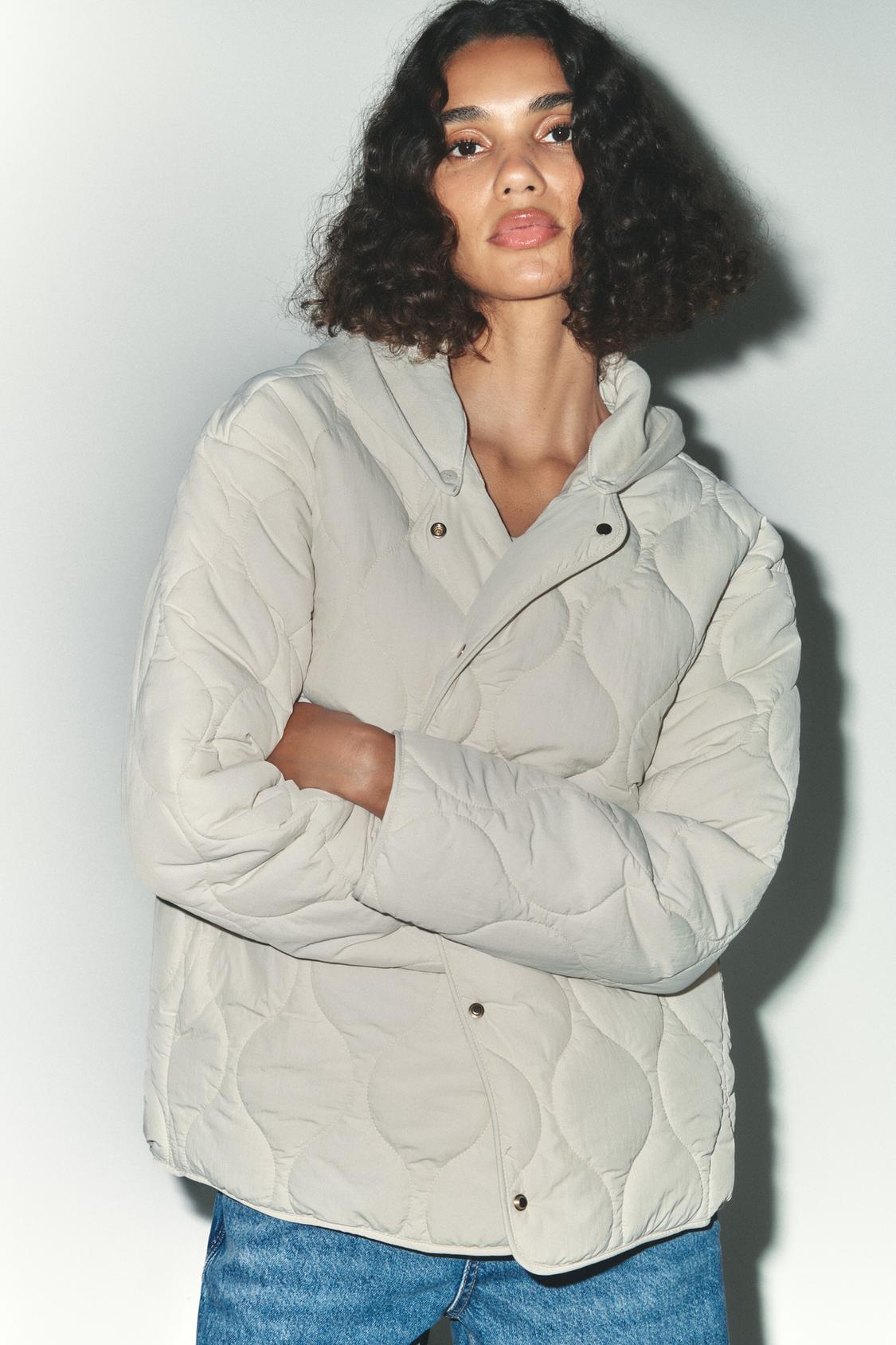 HOODED PADDED JACKET