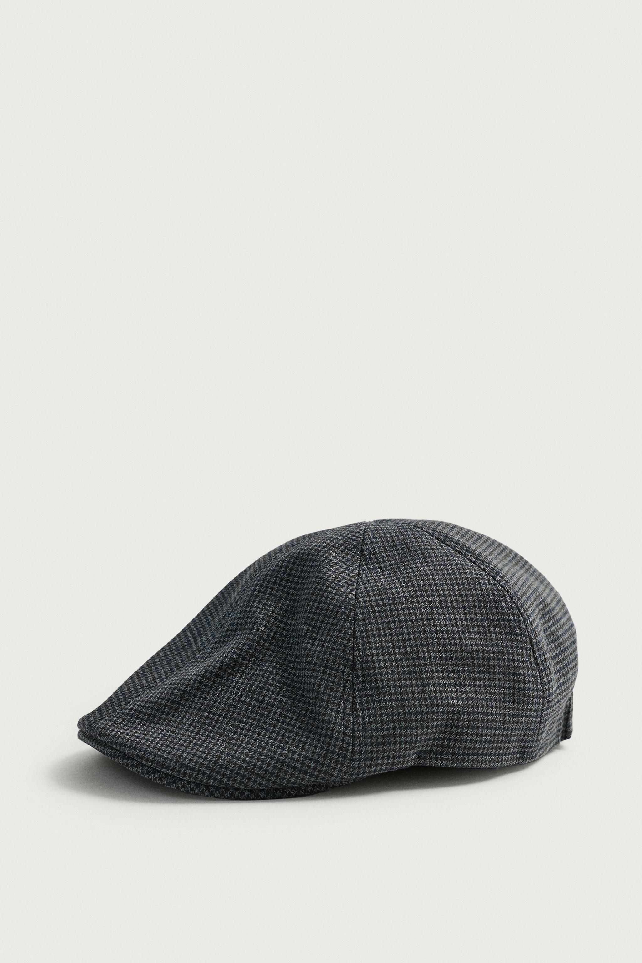BÉRET STRUCTURÉ PIED-DE-POULE