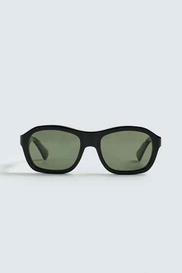 GAFAS DE SOL OVALADAS - Marrón claro de Zara