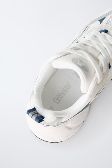 BASKET SPORTIVE RÉSILLE - Blanc de Zara - Image 6