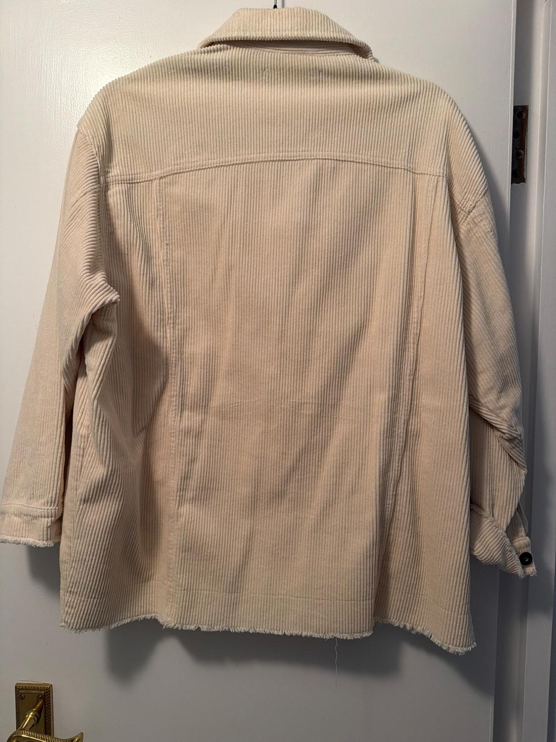 CORDUROY OVERSHIRT WITH POCKETS - Image 3