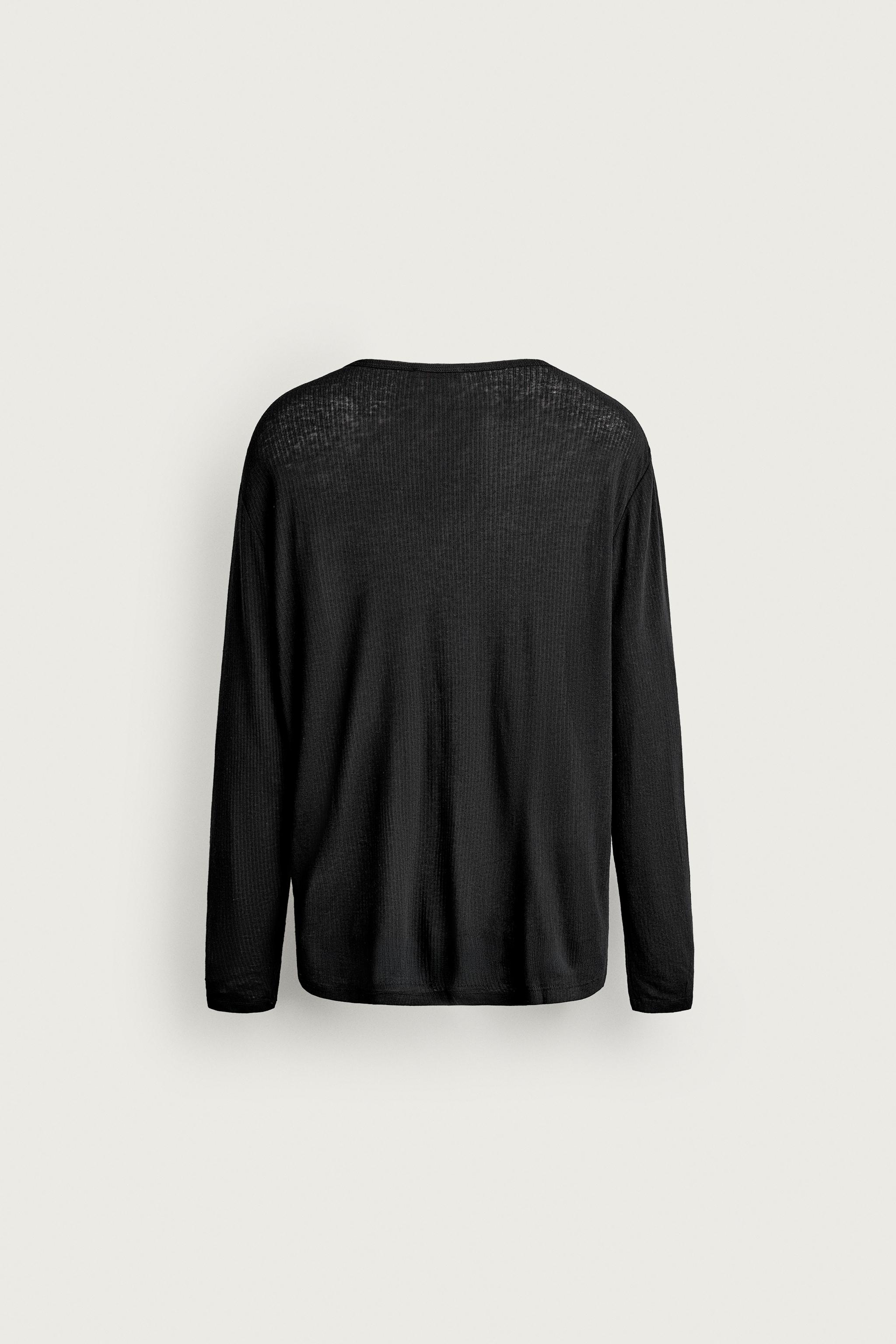 T-SHIRT RELAXED FIT SEMITRANSPARENT