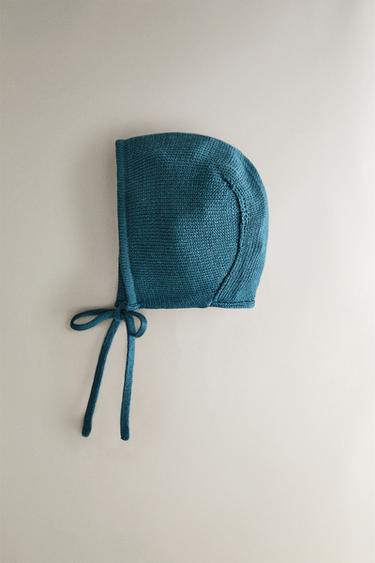 TRICOT BABYBONNET - Blauw van Zara - Afbeelding 0