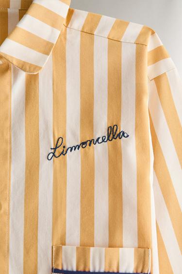 KIDS' LIMONCELLA X THE ANIMALS OBSERVATORY PYJAMA SET - Ecru/Yellow by Zara - Image 2