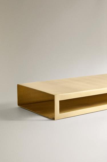 BRASS MATCH BOX - Gold by Zara - Image 3