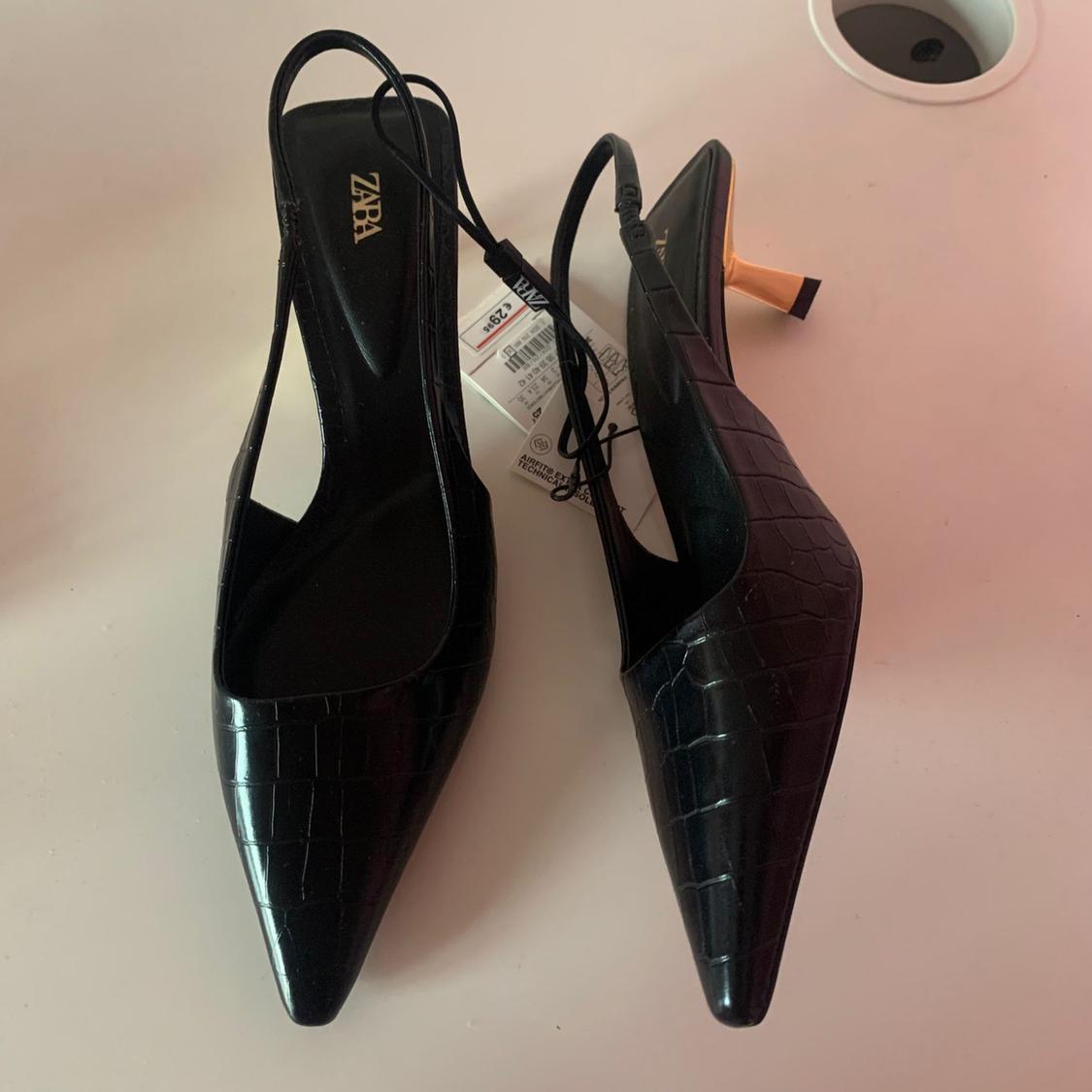 SLINGBACK SHOES WITH METAL HEEL - Image 3