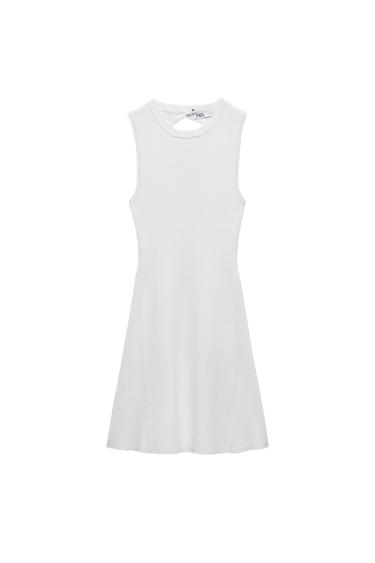 KNIT CUT-OUT DRESS