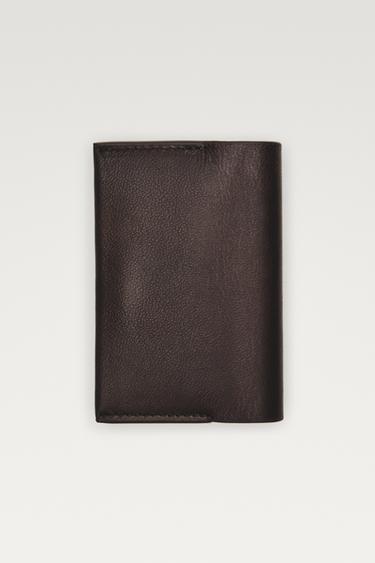Nappa leather wallet — Brown 1
