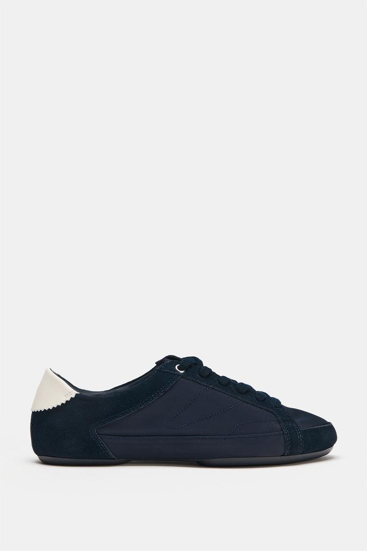 TENIS BLUCHER CON TALÓN CONTRASTANTE 4