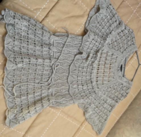 POINTELLE KNIT TOP WITH RUFFLE - Image 5