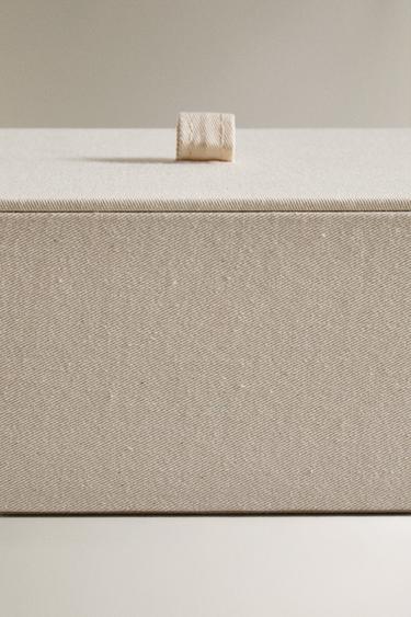 ORGANISER BOX WITH LID - Light beige de Zara - Image 3