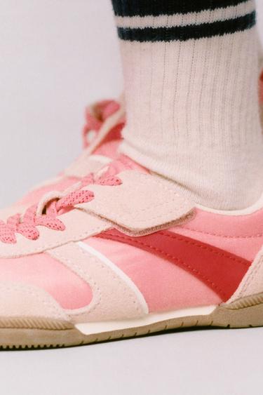 РЕТРО-КЕДЫ — Розовый от Zara