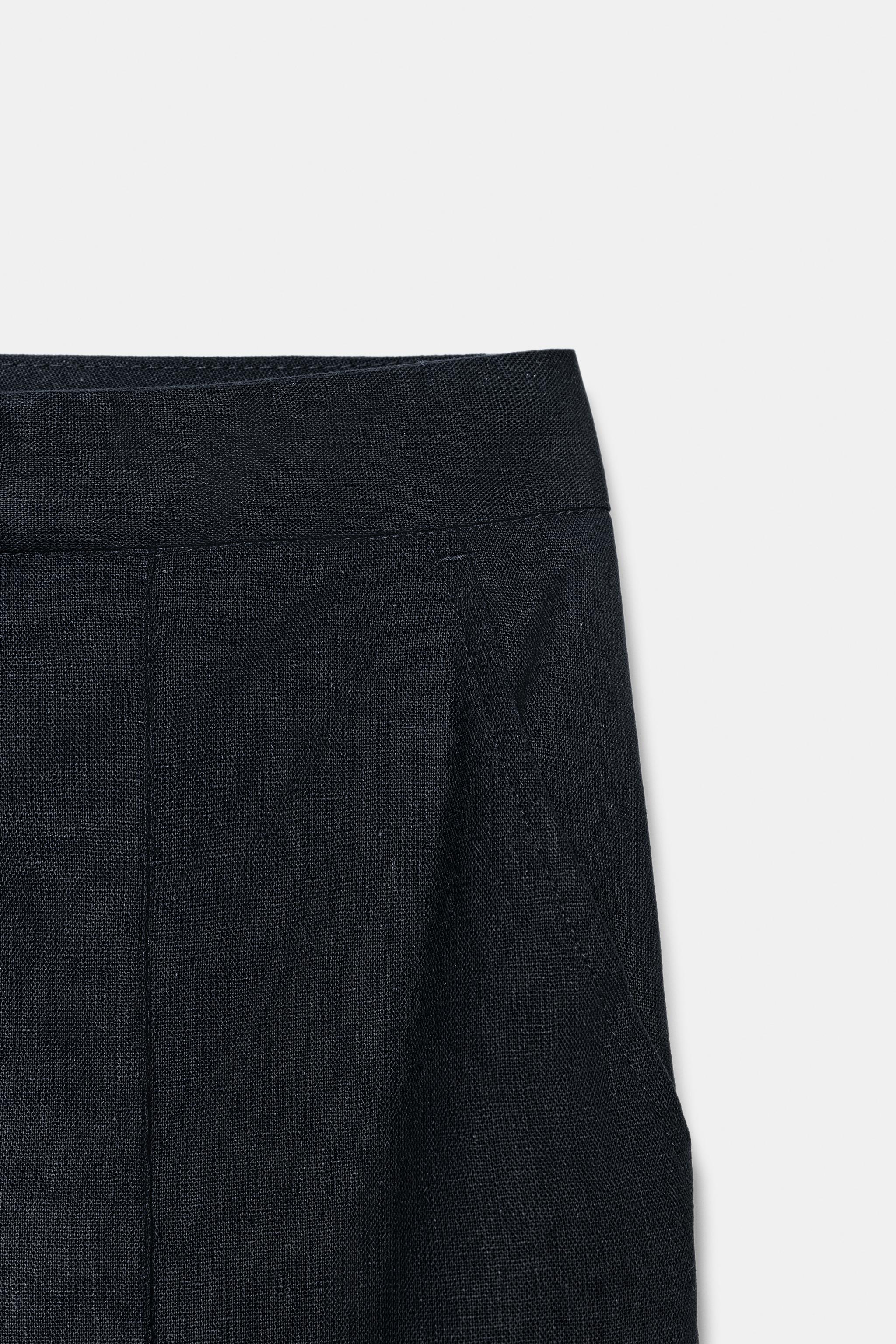 LINEN SAFARI PANTS