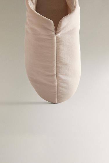 MULES SEMELLE CUIR - Beige de Zara - Image 5