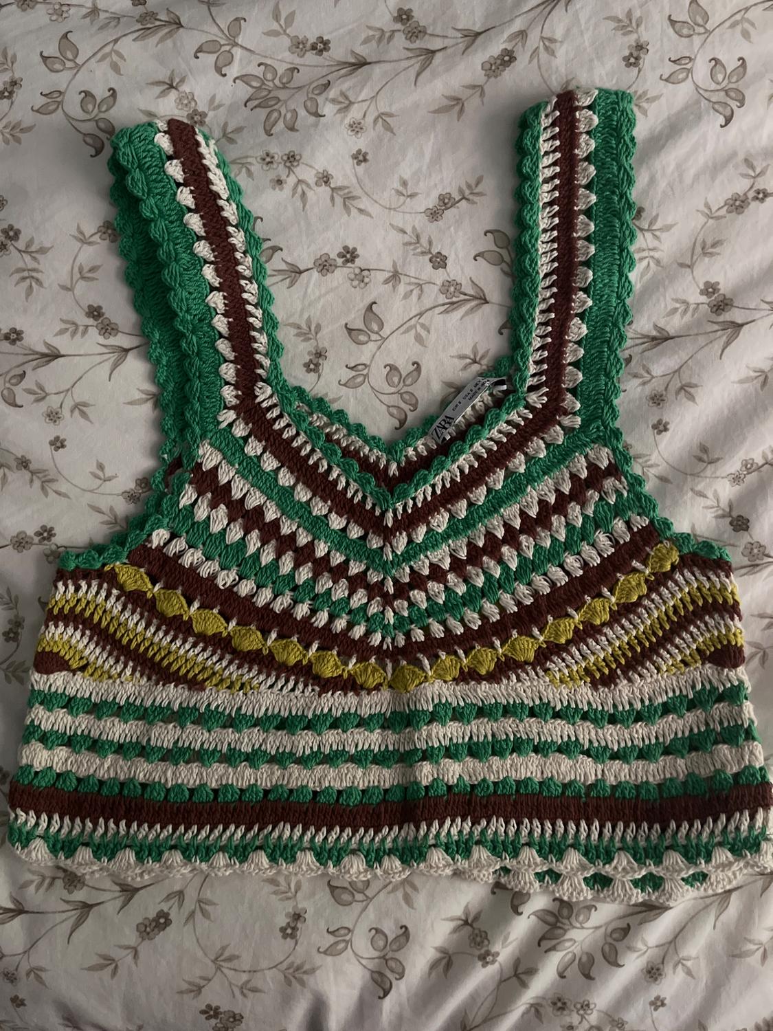 SHORT CROCHET TOP - Image 3