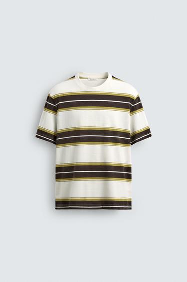 STRIPED JACQUARD T-SHIRT - Stripes by Zara - Image 6
