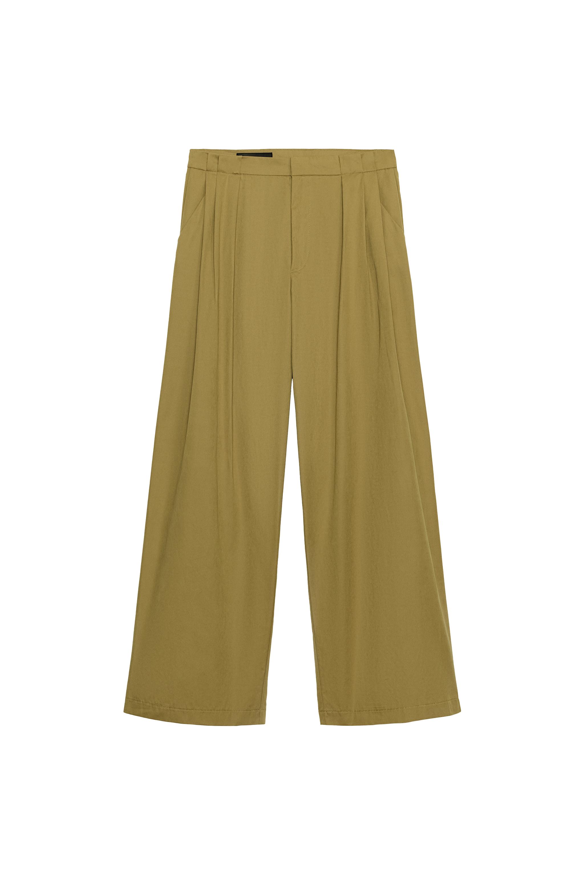 PANTALÓN ANCHO PLIEGUES