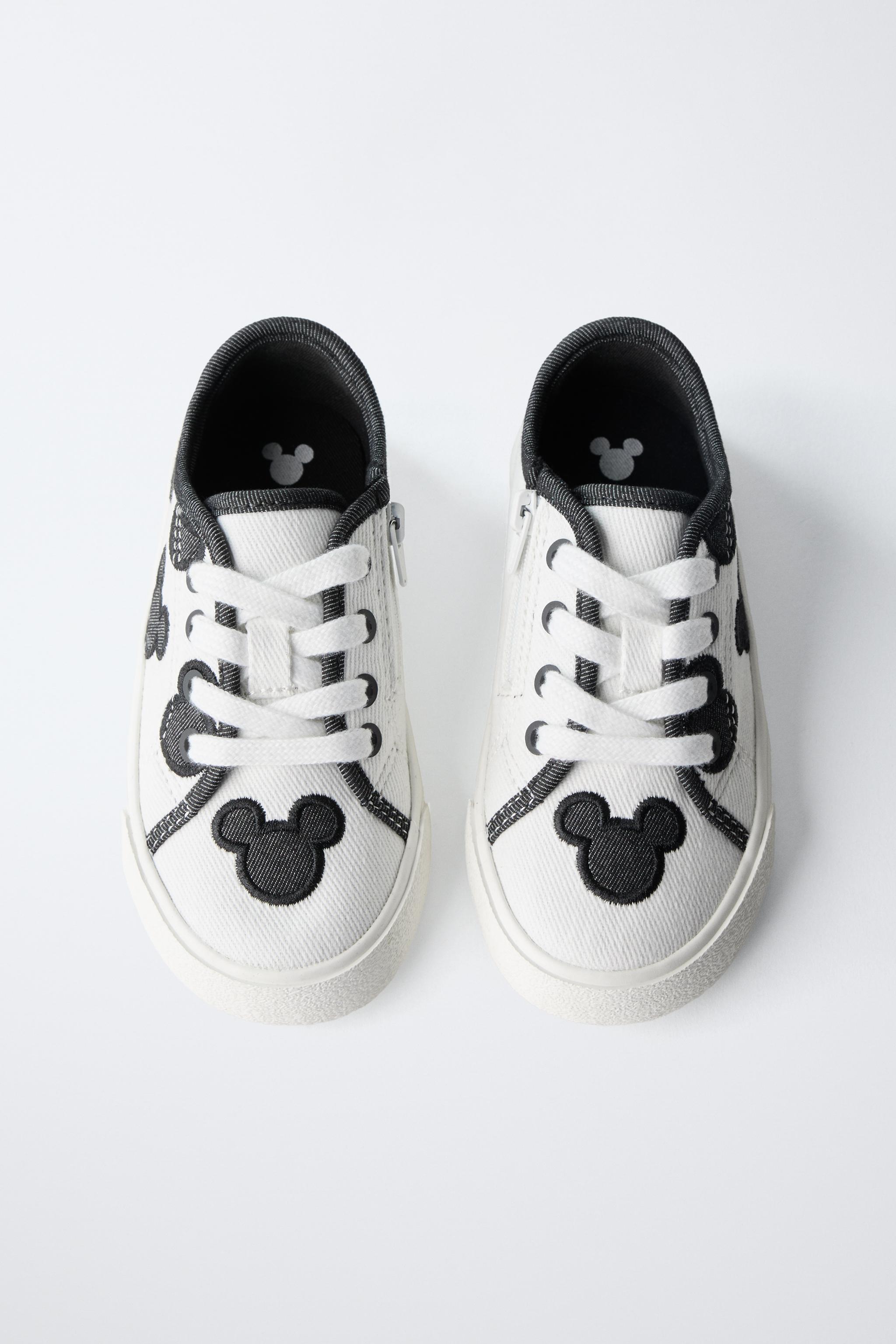 MICKEY MOUSE © DISNEY SNEAKERS - White | ZARA United States