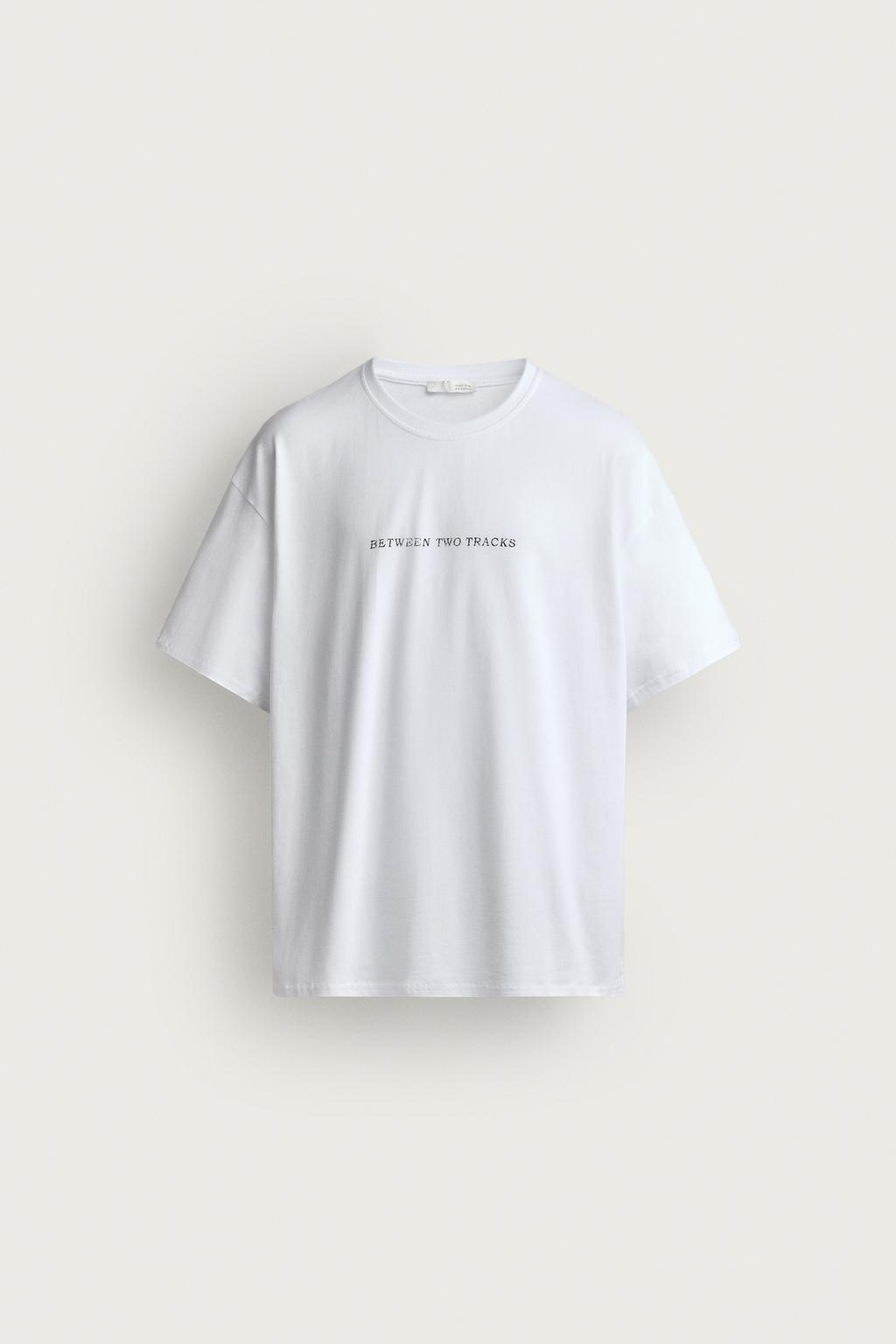 RELAXED FIT PRINTED PATCH T-SHIRT