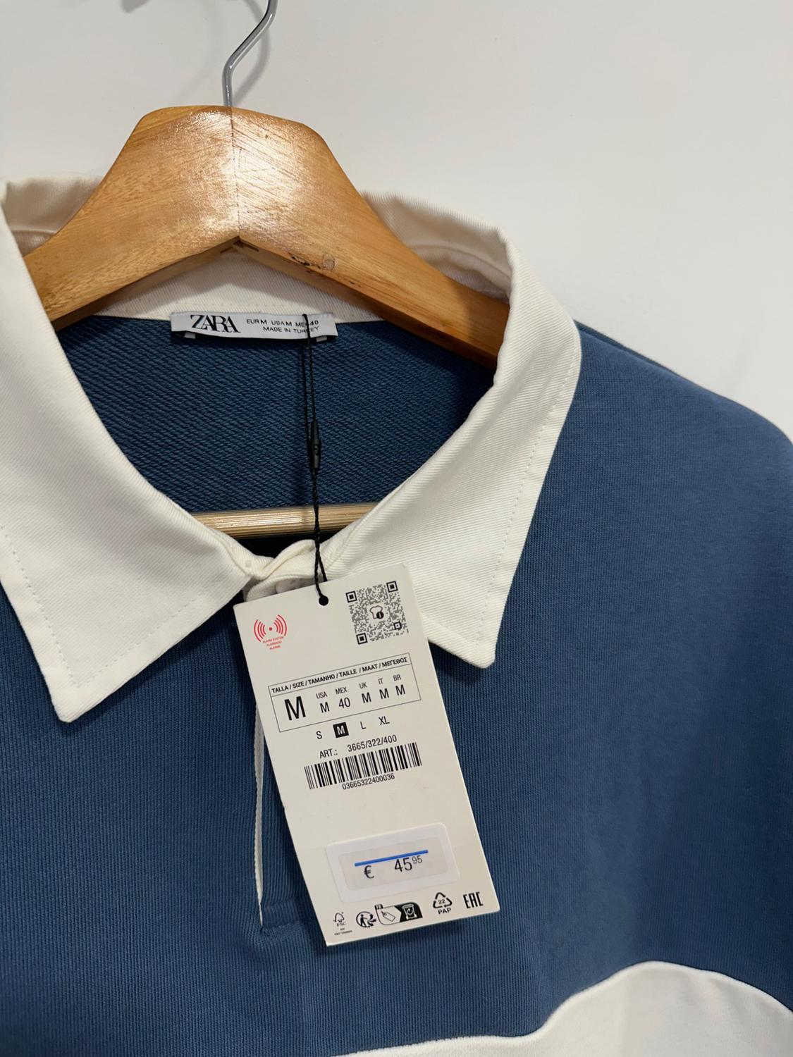 COLOUR BLOCK POLO SHIRT - Image 2