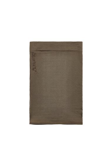 POLARTEC© FLEECE NECK WARMER - camel by Zara