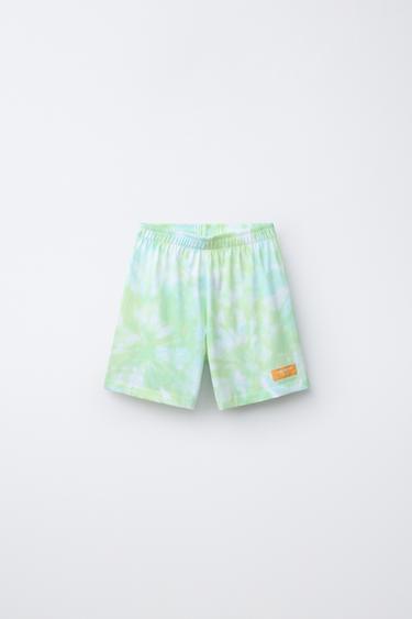 6-14 YEARS/ TIE DYE TEXT PYJAMAS - Green by Zara - Image 3