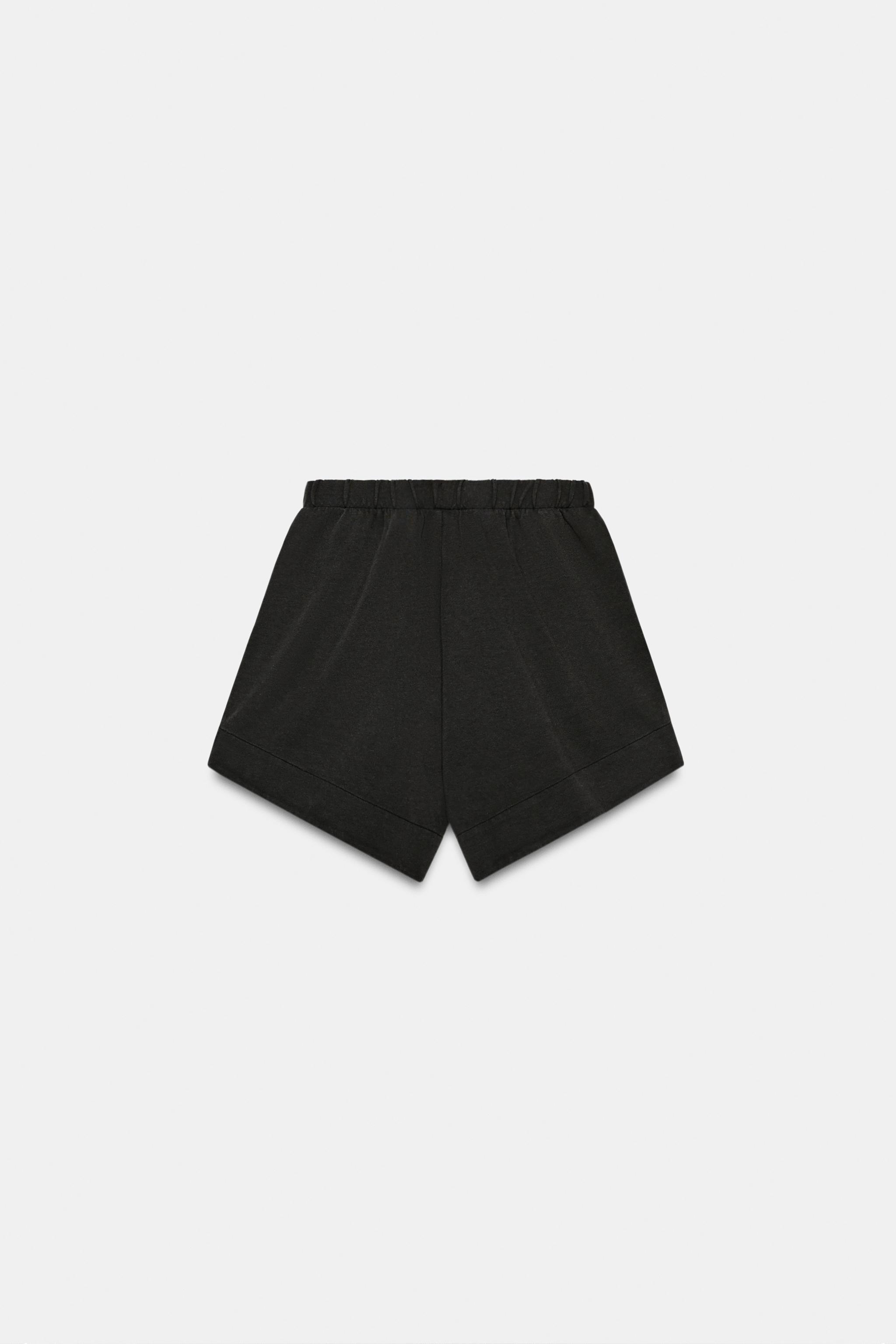 INTERLOCK SHORTS - Charcoal | ZARA United States
