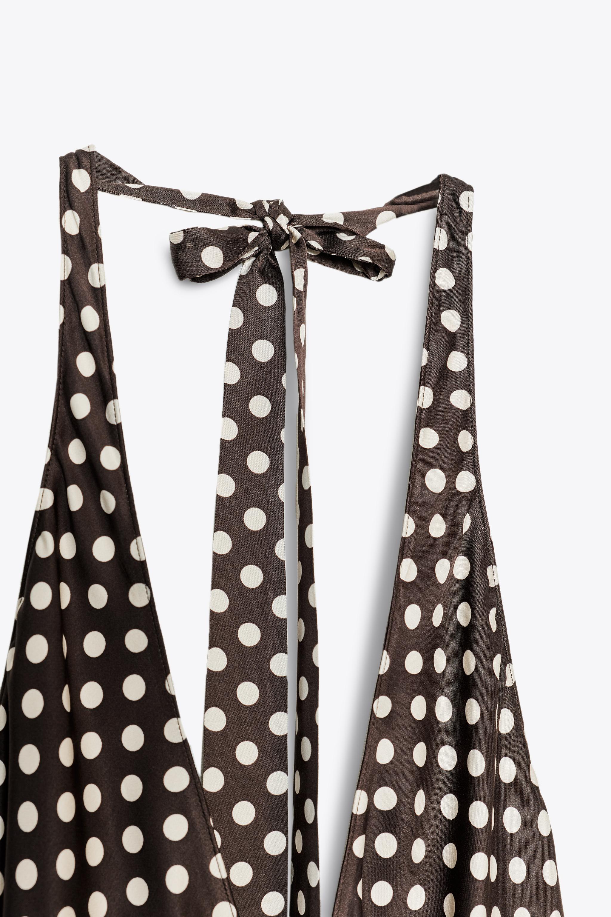 ROBE HALTER À POIS ZW COLLECTION
