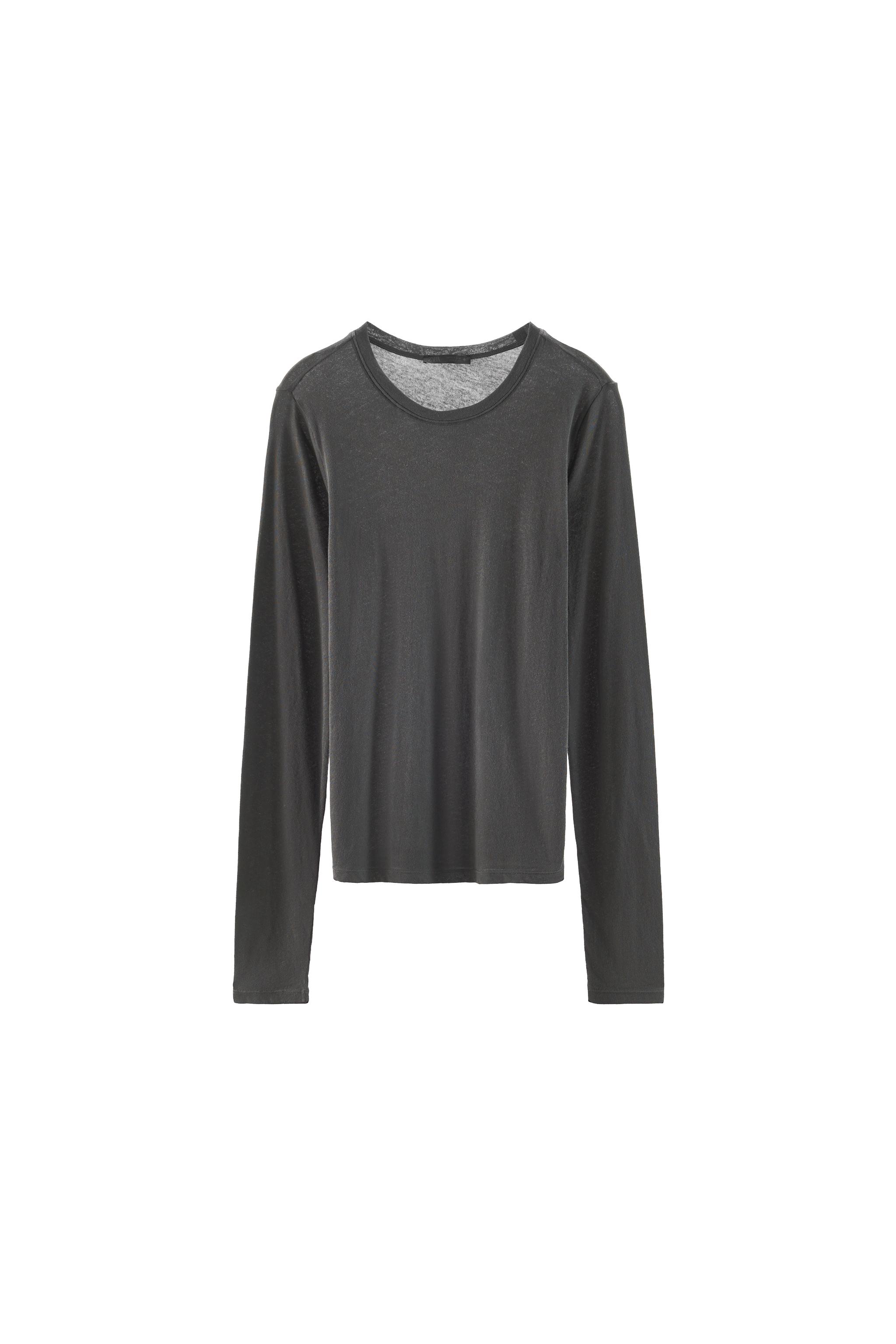 CAMISETA MODAL SEDA MANGA LONGA