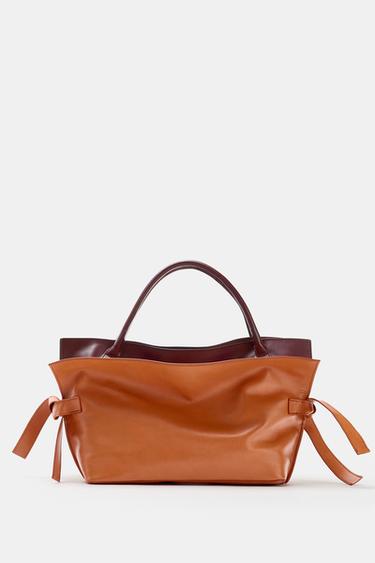 БЫЛҒАРЫ ЖАБЫНДЫ СӨМКЕ - қыздырылған Zara компаниясынан