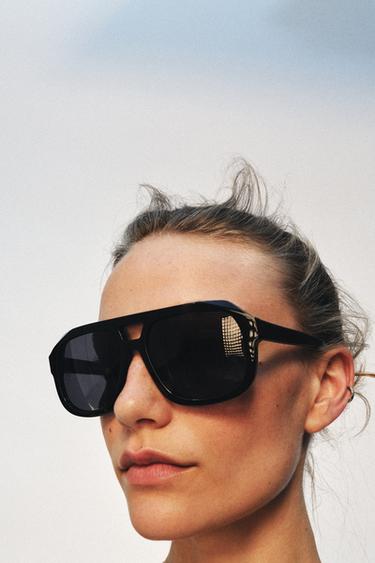 AVIATOR SUNGLASSES - Black by Zara