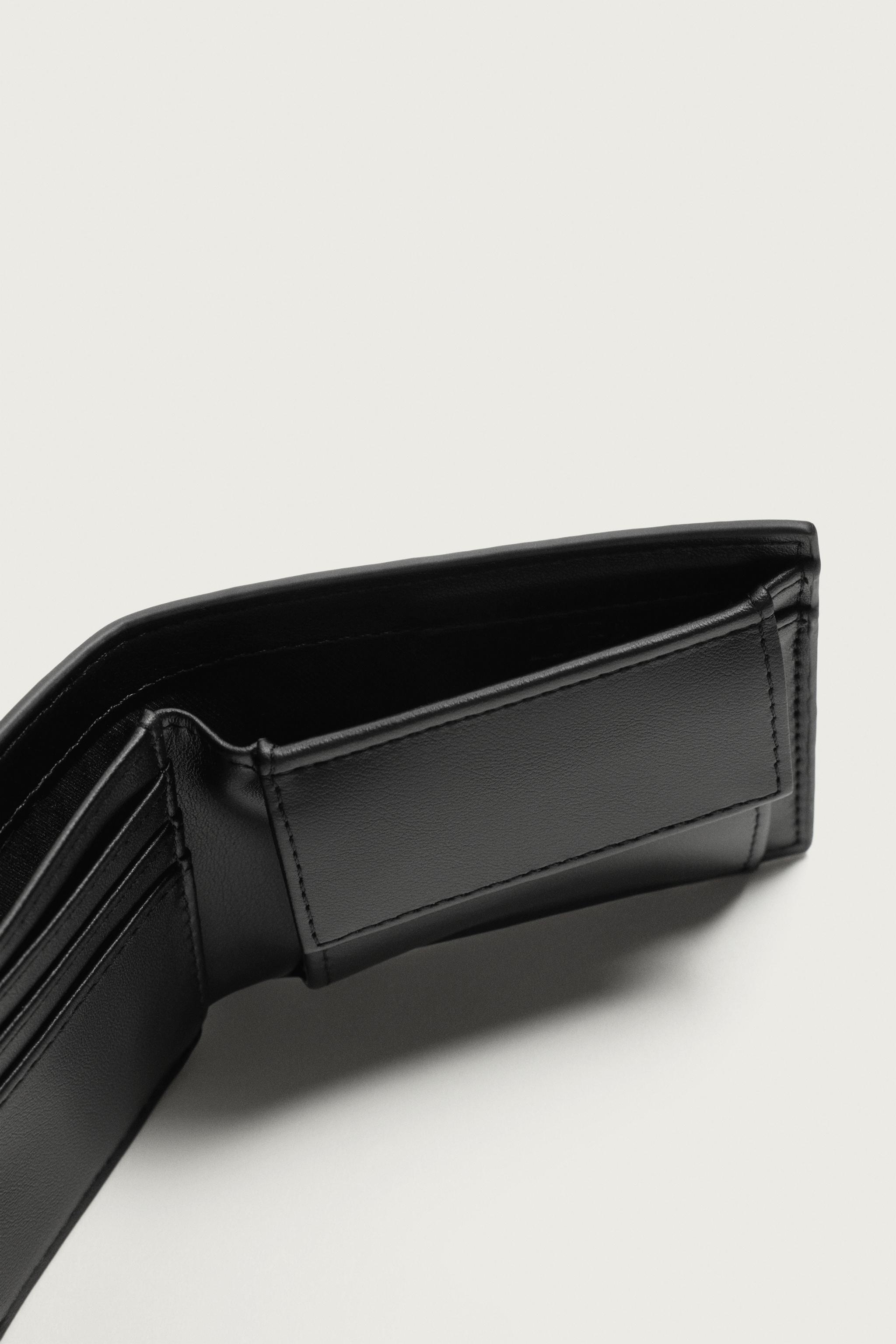 Мужские кошельки Zara SMOOTH WALLET — фото 4