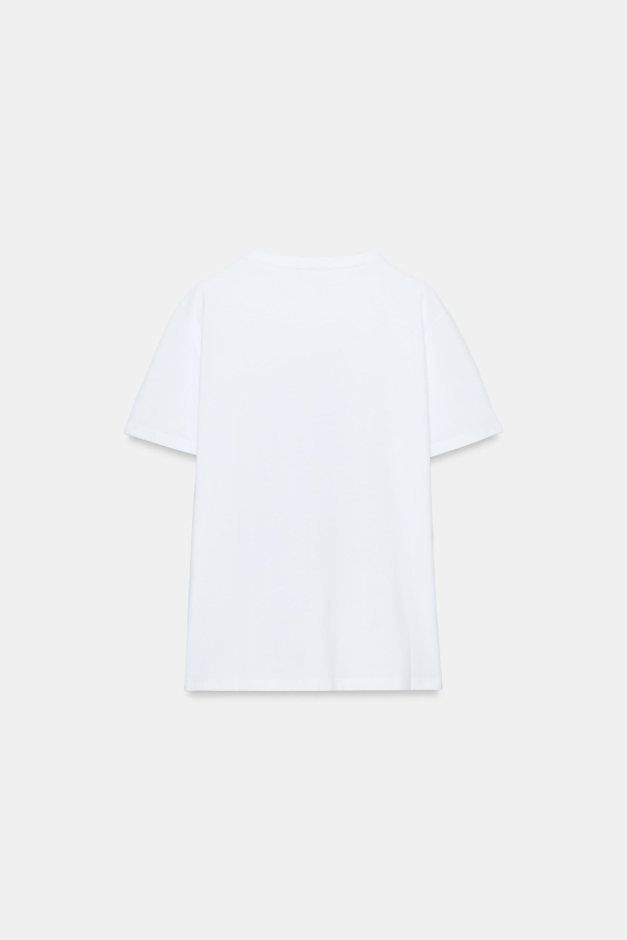 T-SHIRT ESTAMPILLAGE BRILLANT