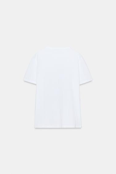 GLITTER GRAPHIC T-SHIRT — Silver 2